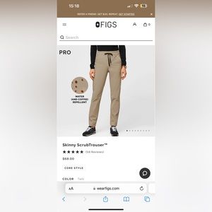Figs Professional Skinny Pants